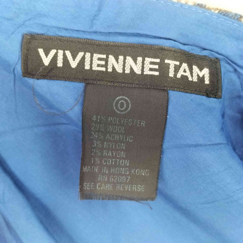 ヴィヴィアンタム VIVIENNE TAM チェック柄 ウール スカート レディース JPN:0