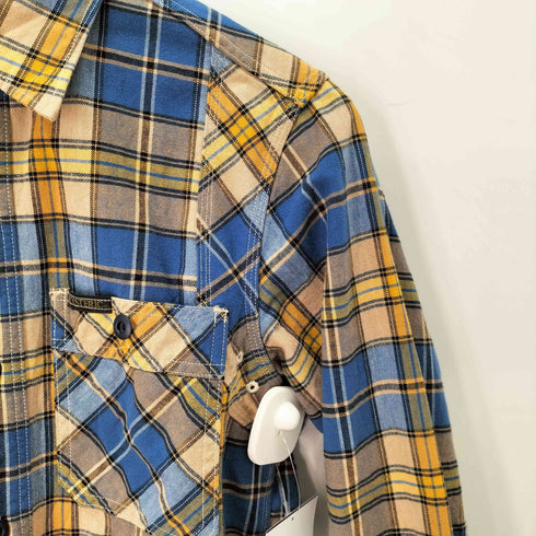 ヒステリックグラマー HYSTERIC GLAMOUR チェック長袖 ワークシャツ メンズ import:S