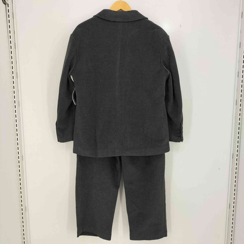 AZ-U 2Bテーラードジャケット 3タック ワイドテーパード パンツ セットアップ レディース