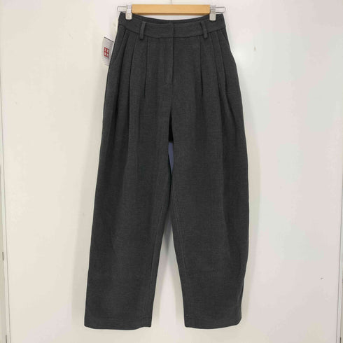 AZ-U 2Bテーラードジャケット 3タック ワイドテーパード パンツ セットアップ レディース