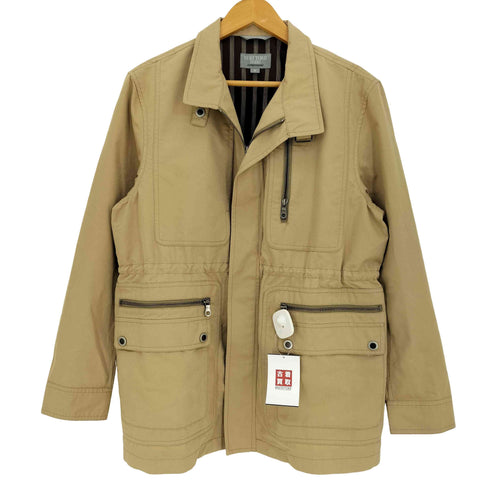 ユキトリイ YUKI TORII スタンドカラー 比翼ジップ マルチポケット ライトジャケット メンズ JPN:M