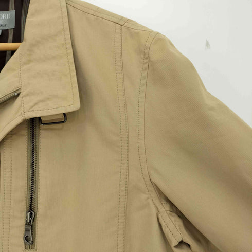 ユキトリイ YUKI TORII スタンドカラー 比翼ジップ マルチポケット ライトジャケット メンズ JPN:M