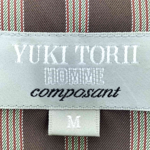 ユキトリイ YUKI TORII スタンドカラー 比翼ジップ マルチポケット ライトジャケット メンズ JPN:M