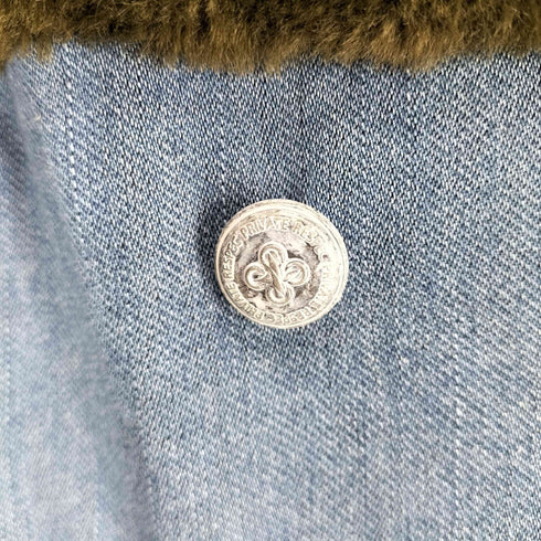 RESPEC ファー切替デニムトレンチコート レディース JPN:1