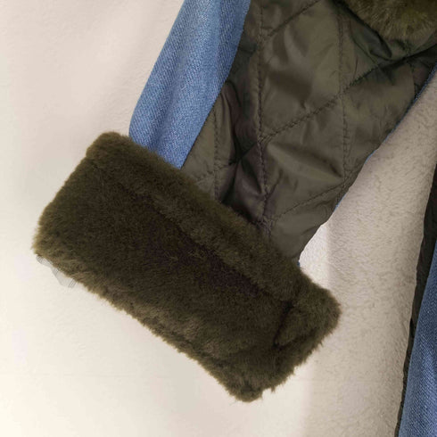 RESPEC ファー切替デニムトレンチコート レディース JPN:1