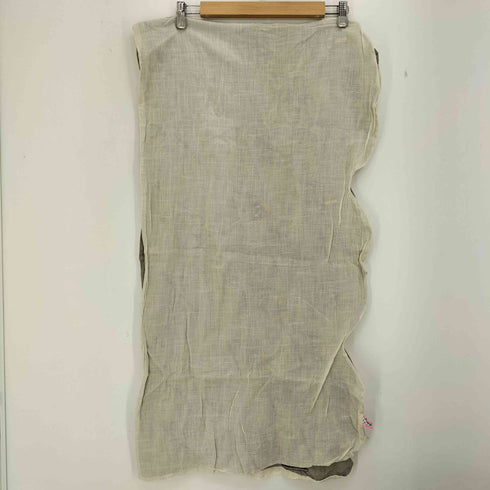 富士山 ツル スキージャンプ 刺繍 ストール レディース