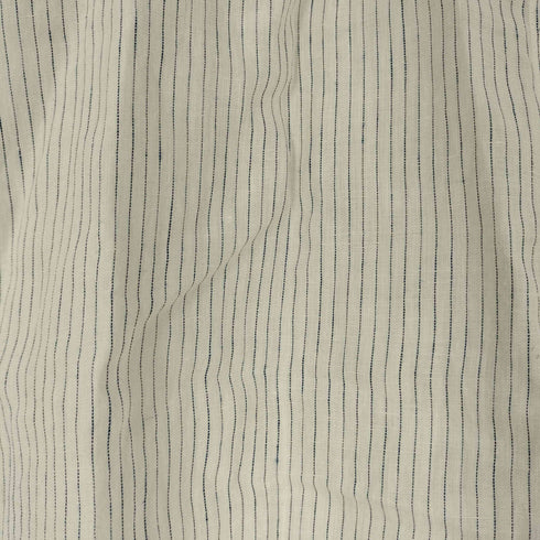 ムジ MUJI リネン洗いざらし スタンドカラー 七部袖シャツ レディース JPN:M