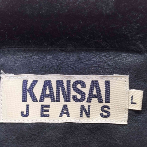 カンサイジーンズ KANSAI JEANS フェイクムートンブルゾン メンズ JPN:L