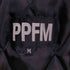 ピーピーエフエム PPFM 00S y2k ラクーンファー付き 中綿 フライトジャケット メンズ JPN:M