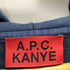 アーペーセー A.P.C. アーティスト コラボ ヘムスリット プルオーバー パーカー メンズ import:XL
