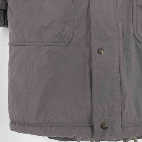 スピワック SPIEWAK IDEALジップ フードボア 裏地キルティング ドローコード 中綿コート メンズ import:XS