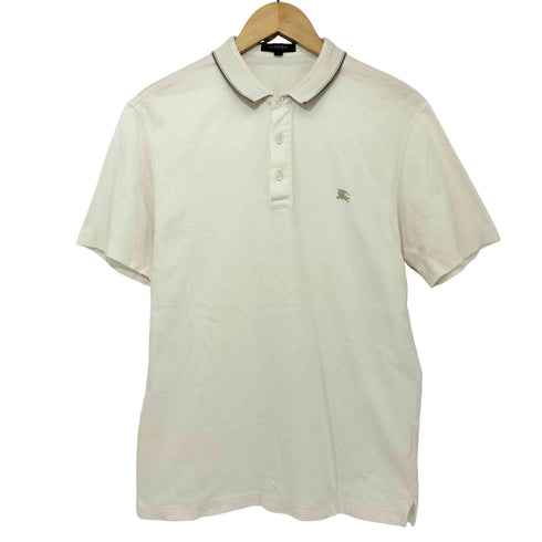 バーバリーロンドン BURBERRY LONDON ホース刺繍 ポロシャツ レディース import:L