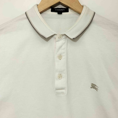 バーバリーロンドン BURBERRY LONDON ホース刺繍 ポロシャツ レディース import:L