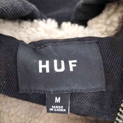 ハフ HUF 25AW WHAT AJUNGLE DENIM WORK JACKET ワット ア ジャングル デニム ワーク ジャケット メンズ M