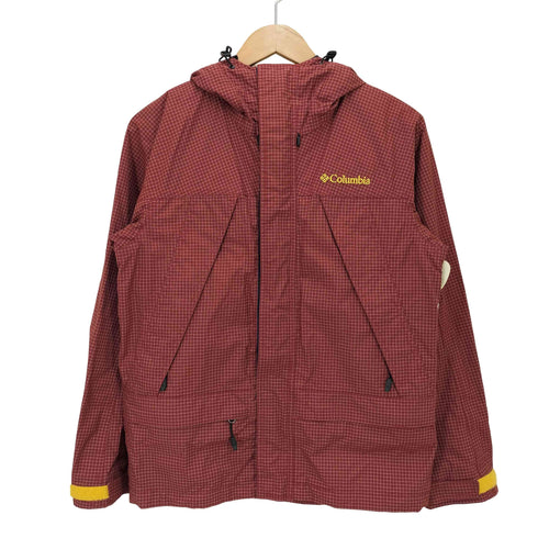 コロンビア Columbia チェック柄 マウンテンパーカー メンズ JPN:XS