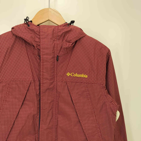 コロンビア Columbia チェック柄 マウンテンパーカー メンズ JPN:XS