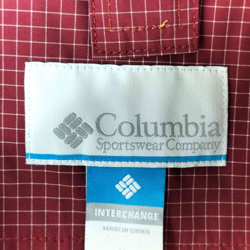 コロンビア Columbia チェック柄 マウンテンパーカー メンズ JPN:XS