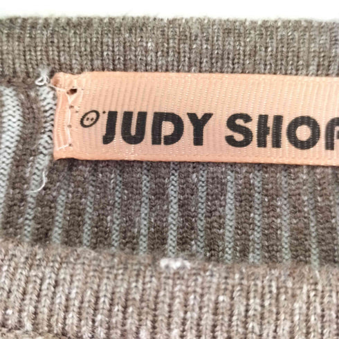 JUDY SHOP アシンメトリー カーディガン レディース