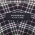 バーバリーブラックレーベル BURBERRY BLACK LABEL ホース刺繍 ワイヤーカラー ノバチェックシャツ レディース JPN:3