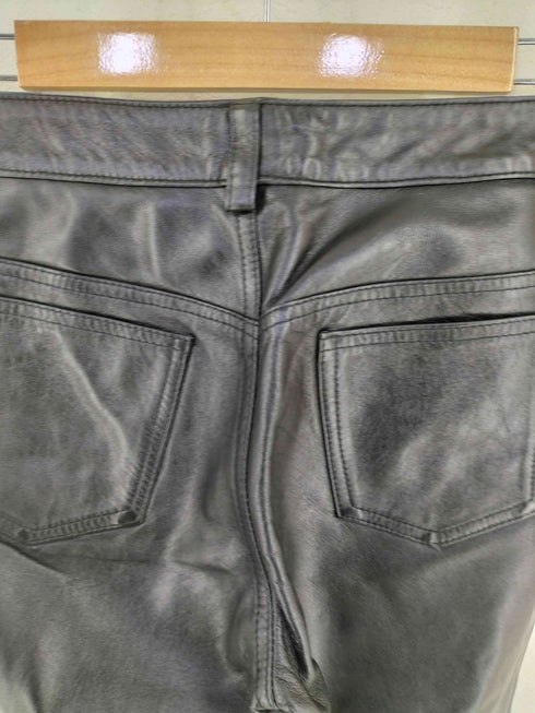 フェイクレザー フレアパンツ Y2K レディース