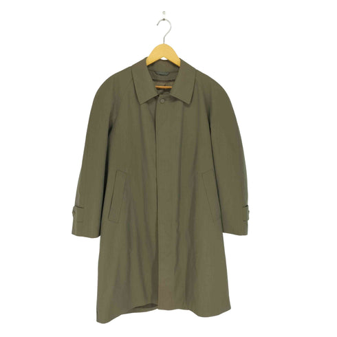 日本製 玉虫 ライナー付ステンカラーコート メンズ 92-A4