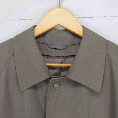 日本製 玉虫 ライナー付ステンカラーコート メンズ 92-A4