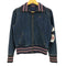 ラルフローレン RALPH LAUREN ポニー刺繍 リブ切替 デニムジャケット レディース 160