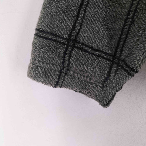 ピコ PIKO チェックボアフーデットブルゾン メンズ JPN:M