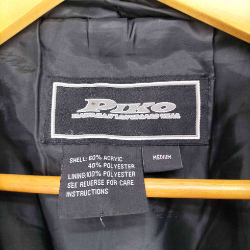 ピコ PIKO チェックボアフーデットブルゾン メンズ JPN:M