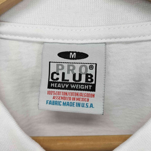プロクラブ PRO CLUB GHETTO SPORT フロントプリントクルーネックTシャツ メンズ M