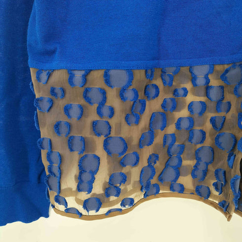 ピーエスポールスミス PS Paul Smith ドットシアー ドッキング ハイゲージ カーディガン レディース