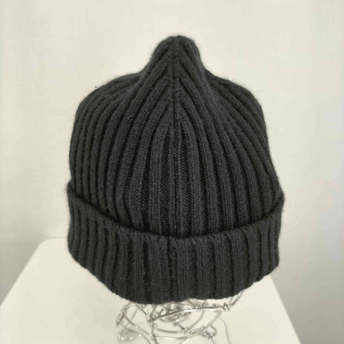 ジバンシィ GIVENCHY Ribbed Beanie In Wool and Cashmere With 4G Detail メンズ