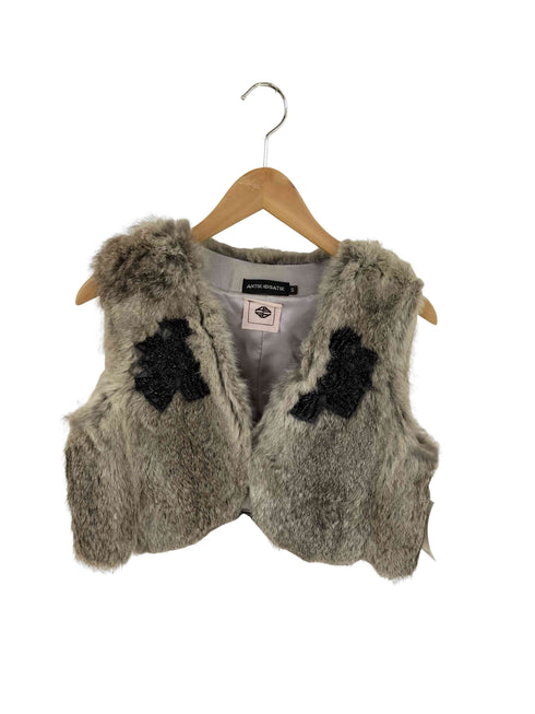 Antik Batik ラビットファー ベスト レディース import:S