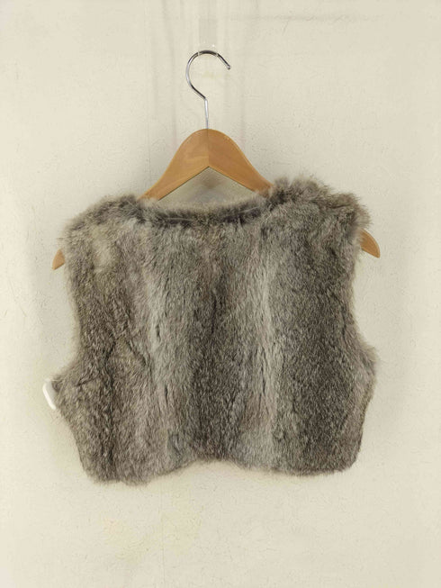 Antik Batik ラビットファー ベスト レディース import:S