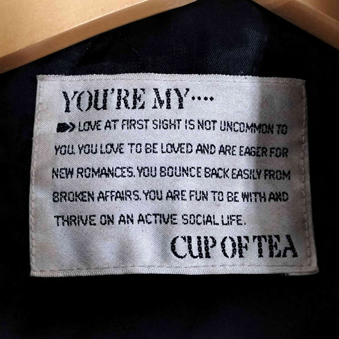 裏地キルティング カウレザーハーフコート メンズ import:M