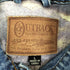 OUTBACK 総柄裏地デニムジャケット メンズ L