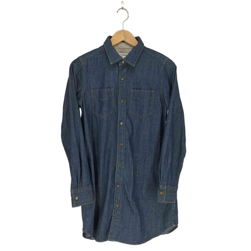 トミー TOMMY tcbhsk L/S デニムシャツ メンズ M