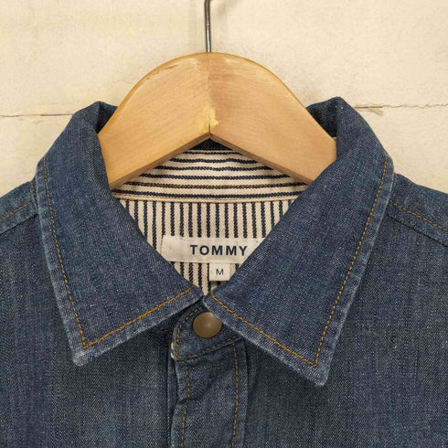 トミー TOMMY tcbhsk L/S デニムシャツ メンズ M