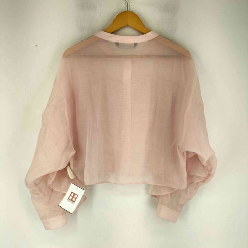 ザラ ZARA シアー フリルシャツ レディース