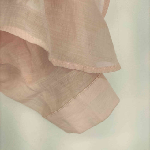 ザラ ZARA シアー フリルシャツ レディース