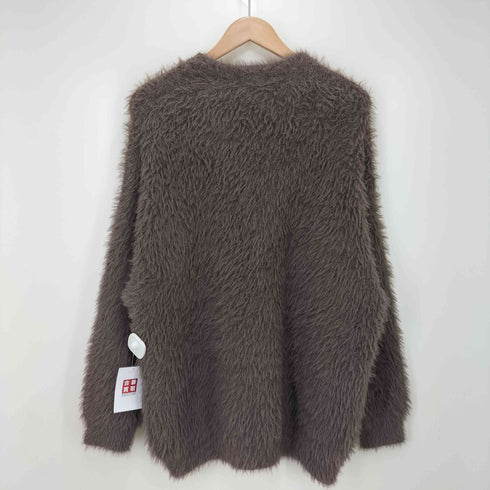 フリークスストア FREAKS STORE ルーズフィット フェザーヤーン クルーネックニット プルオーバーセーター メンズ JPN:M