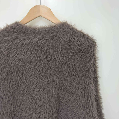 フリークスストア FREAKS STORE ルーズフィット フェザーヤーン クルーネックニット プルオーバーセーター メンズ JPN:M