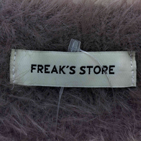 フリークスストア FREAKS STORE ルーズフィット フェザーヤーン クルーネックニット プルオーバーセーター メンズ JPN:M