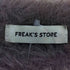 フリークスストア FREAKS STORE ルーズフィット フェザーヤーン クルーネックニット プルオーバーセーター メンズ JPN:M