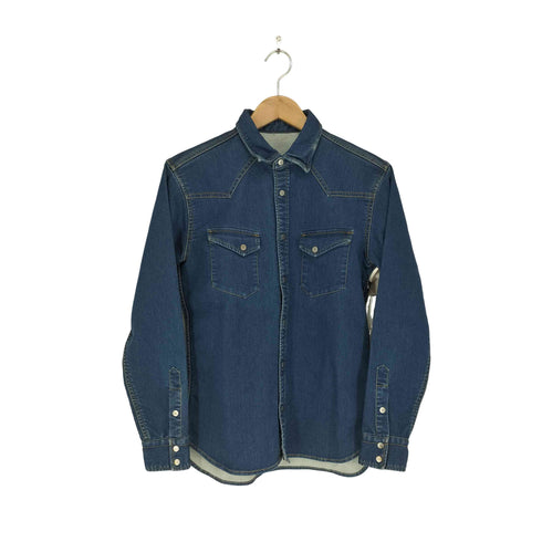 デニム L/S ウエスタンシャツ メンズ