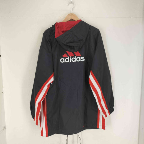アディダス adidas 90s メッシュライン ナイロンフーディーコート メンズ L