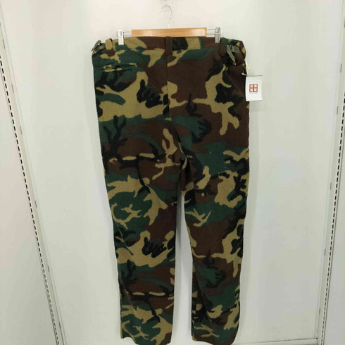 ウールリッチ WOOLRICH 80-90s USA製 GREEN CAMO カモ フリースパンツ メンズ XXL