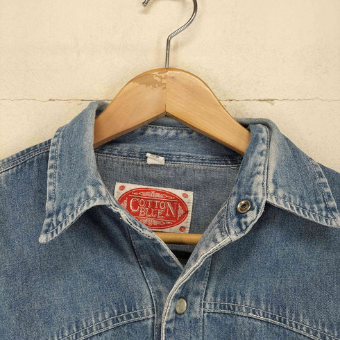 cotton blue デニム L/S ウエスタンシャツ メンズ S