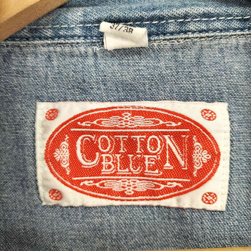 cotton blue デニム L/S ウエスタンシャツ メンズ S