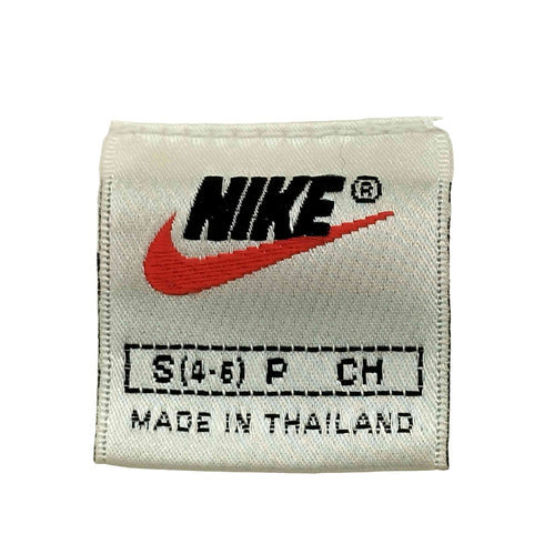 ナイキ NIKE 90-2000s 白タグ スウッシュ刺繍 裏地メッシュ ジップアップジャケット メンズ import:S